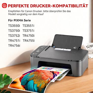 Картриджі для принтера Canon 575XL та 576XL (сумісні), для моделей TS3750i, TR4755i