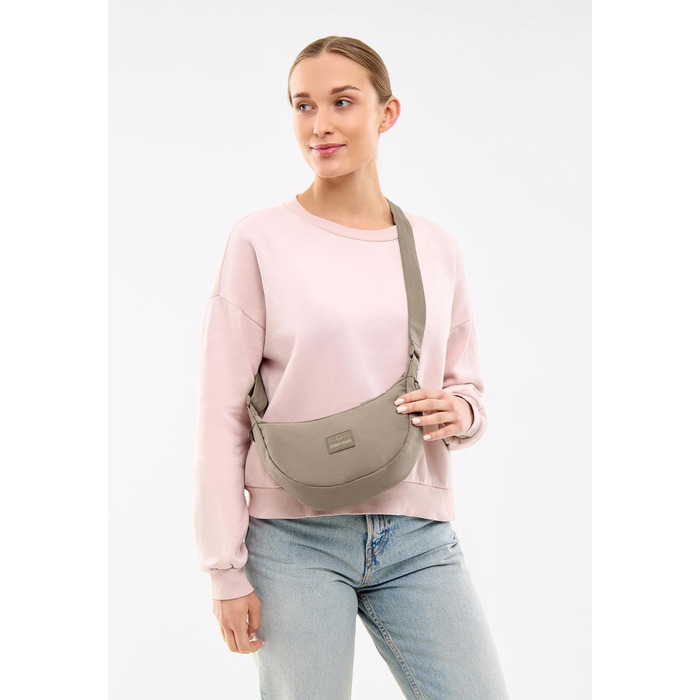 Сумка через плече Johnny Urban Ally Medium Desert Grey (1.3л) - Водовідштовхувальна Moon Bag для жінок та чоловіків