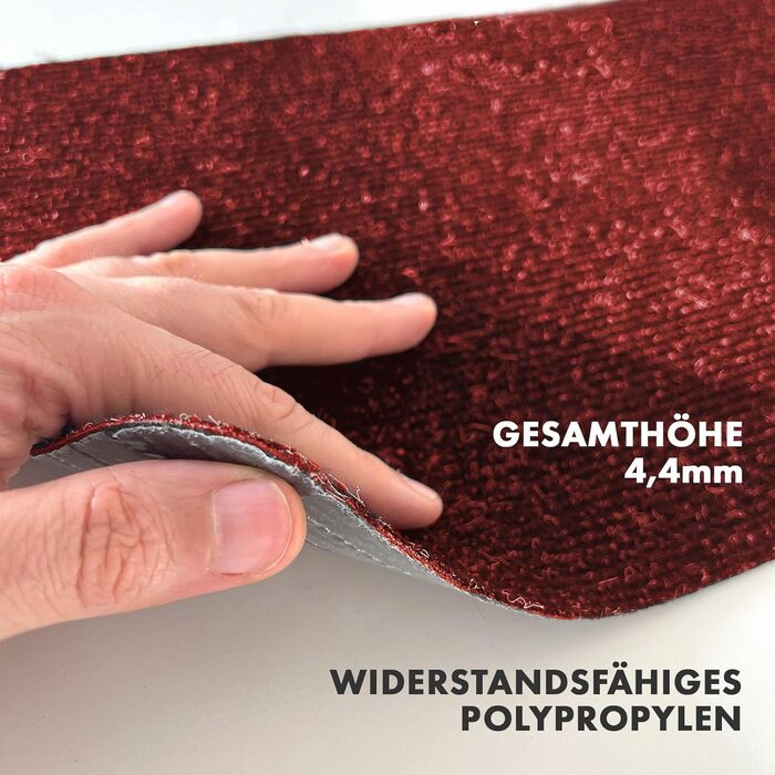 Сходинкові килимки Casa Pura - 15 шт. Самоклеючі, для внутрішнього використання, напівкруглі (Лейпциг)