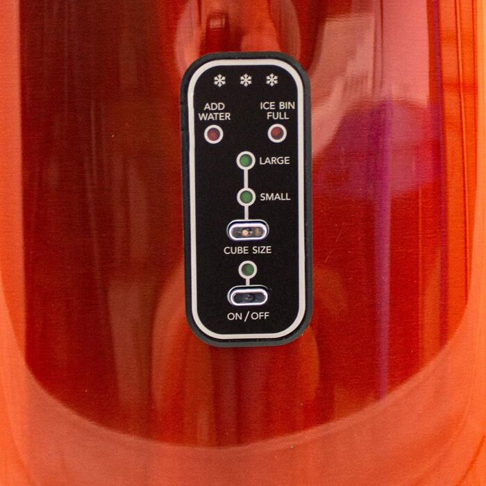 Машина для приготування льоду з нержавіючої сталі, Ice Maker, Icemaker (Помаранчевий)
