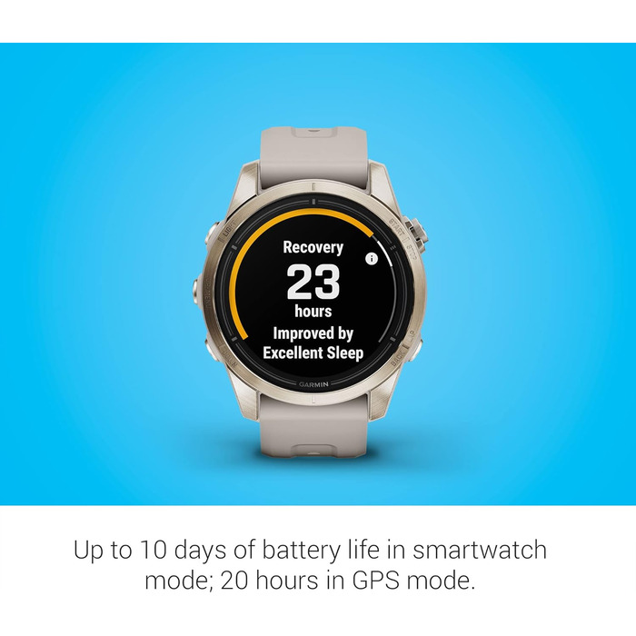 Розумний годинник Garmin epix Pro (Gen 2) Sapphire Edition 42 мм: преміум-модель з інтегрованою ліхтариком та передовою технологією тренувань