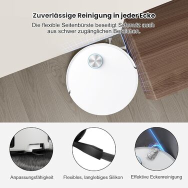 Набір аксесуарів для робота-пилососа Dreame L20 Ultra: 2 основні щітки, 6 мішків для пилу, 4 мікрофібри, 4 HEPA-фільтри, 4 бічні щітки, 1 щітка для очищення