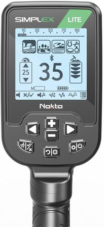 Металодетектор Nokta Simplex Lite Комплект: з Nokta Pointer Pinpointer, водонепроникний IP68, професійний, для дорослих та дітей