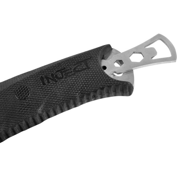 Camillus Carnivore 19818 Machete with sheath, titanium-bound blade and ballistic nylon sheath