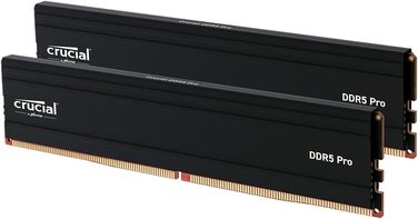 Crucial Pro DDR5 RAM 64GB (2x32GB) 5600MHz - Комп'ютерна пам'ять для ПК, Intel XMP 3.0 / AMD Expo