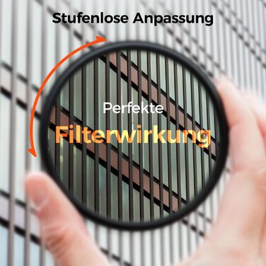 Поляризаційний фільтр Rollei F:X Pro CPL 82 мм - для об'єктивів камери, висока якість зображення, без відблисків