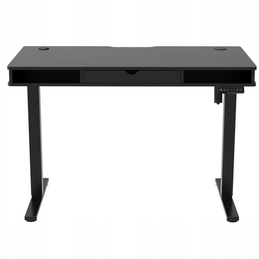 Прямокутний письмовий стіл Spacetronik 120 x 60 x 120 см, чорний