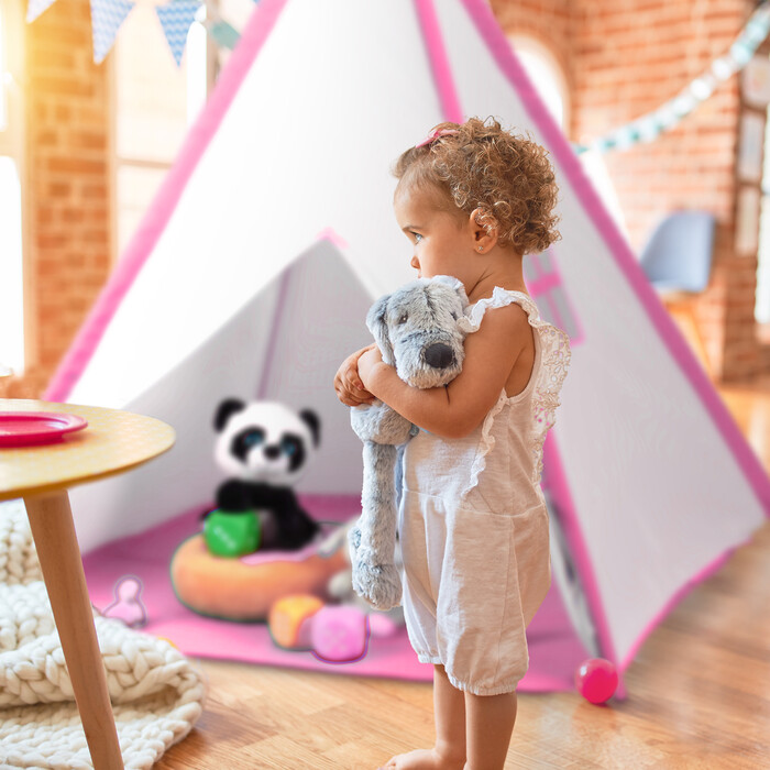 Ігровий намет Relaxdays Teepee з килимком для підлоги