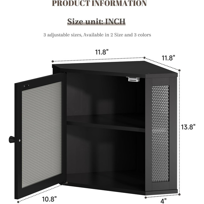 Блок для хліба, кухонна панель, велика місткість, бляха для хліба в стилі фермерського будинку, органайзер для кухонних панелей, двошаровий контейнер для хліба (білий, великий) 29.5 x 29.5 x 35 см (чорний, 29.5 x 29.5 x 35 см)