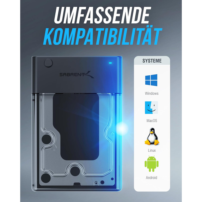Док-станція Sabrent для HDD та SSD 2.5