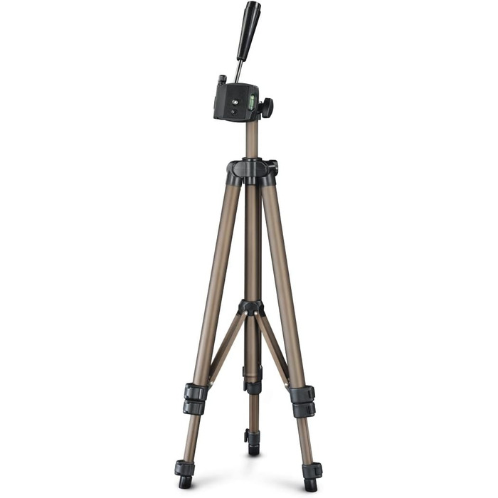 Легкий штатив-тринога Hama Star 05 106-3D з 3-позиційною головкою, розкладна висота 42-125 см, колір шампань