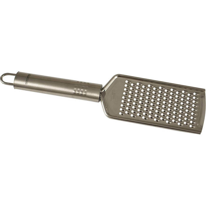 Подрібнювач часнику Fackelmann OVALGRIFF з нержавіючої сталі, ергономічна ручка, сріблястий, 1 шт.