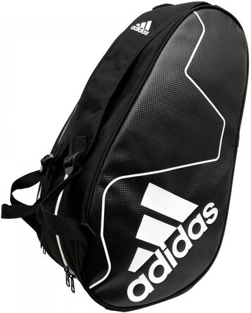 Сумка для ракетки для падел-тенісу Adidas Carbon Control чорно-біла