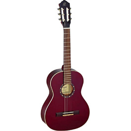 Гітара Ortega 3/4 Konzert Family Series – Fichte, Махагоні, Вишневий колір – з чохлом Gig Bag (R121-3/4WR)