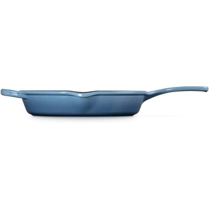 Le Creuset Signature висока сковорода-сотейник з чавуну, для всіх типів плит та духовок, 26 см, 2 л, колір Chambray