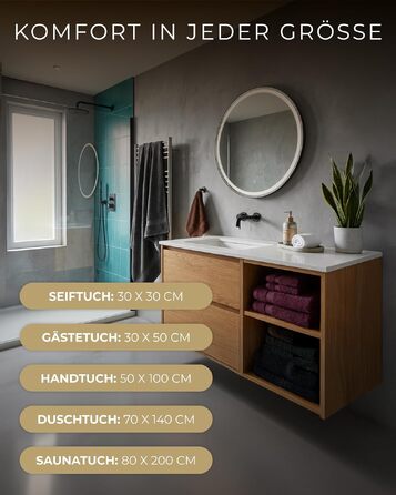 Набір махрових рушників 50x100 см, 100% бавовна, 600 г/м², Oeko-TEX, червоні, 8 шт