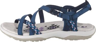Сандалі жіночі Skechers Reggae Slim-Vacay Navy Duraleather 37 EU
