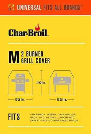 Чохол для гриля Char-Broil Performance, 2 пальники, середній розмір