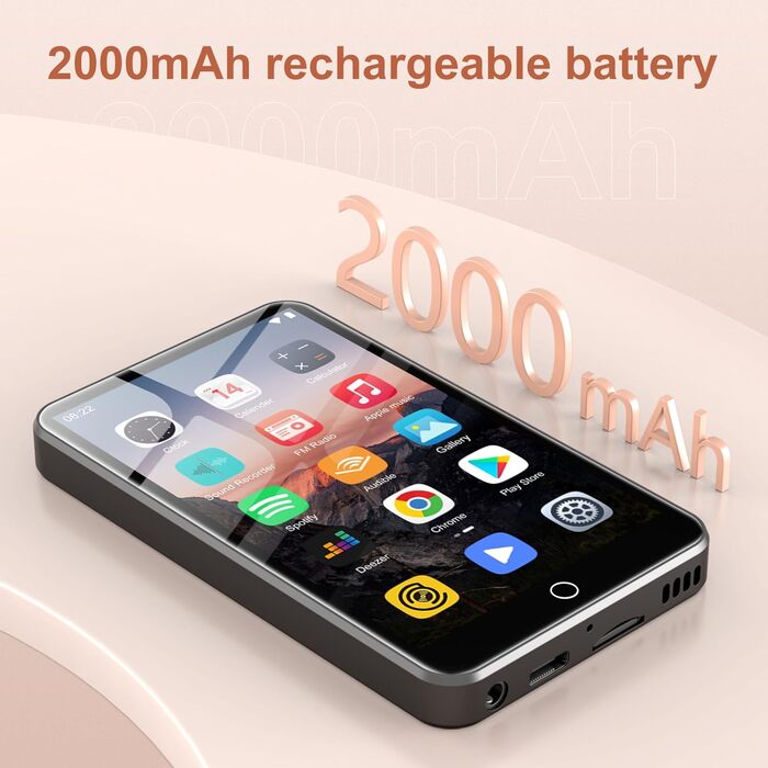 MP3-плеєр дитячий 80GB з Wi-Fi та Bluetooth, 4