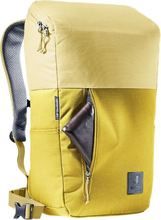 Рюкзак Deuter UP Stockholm 22 л, екологічний, міський, жовтий (Turmeric-ginger)