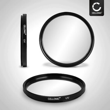 CELLONIC UV Filter 72mm - захисний фільтр для об'єктивів та камер | Захист від ультрафіолету
