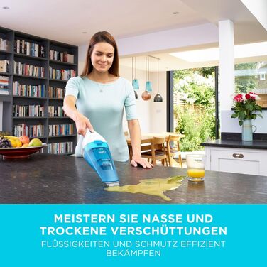 Акумуляторний ручний пилосос Black+Decker Dustbuster WDC115WA-QW 3.6V для сухого та вологого прибирання