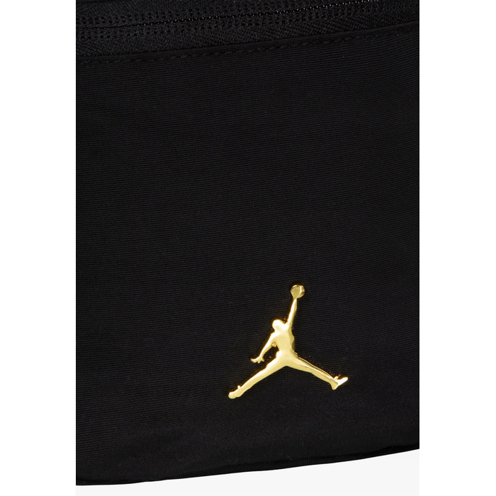 Сумка-слінг Jordan Airborne з металевим логотипом, чорна