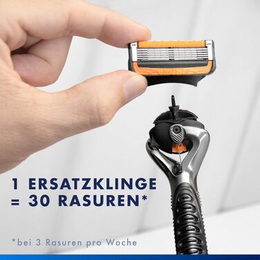 Електрична бритва для чоловіків Gillette Fusion5 ProGlide Power, металевий корпус, чорна