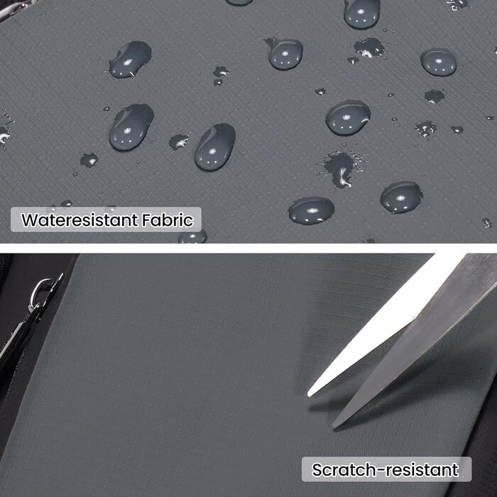 Чорна сумка для цифрової камери Cwatcun: DSLR, Canon, Nikon, Sony, з відділенням для об'єктивів