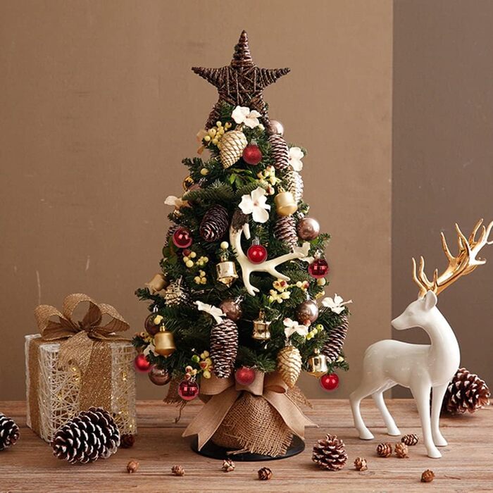 40шт новорічні кулі для прикраси ялинки, 4 см, рожеві, міцні, для ялинки