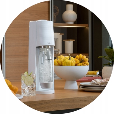 Сифонізатор для води SodaStream Terra з пляшкою та 2 газовими балонами