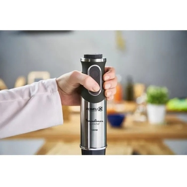 Занурювальний блендер Moulinex Quickchef DD65H810, 1000 Вт, чорний