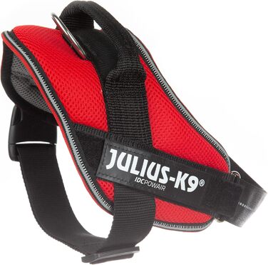 Шлейка Julius-K9 IDC Powair, розмір M/0, червона