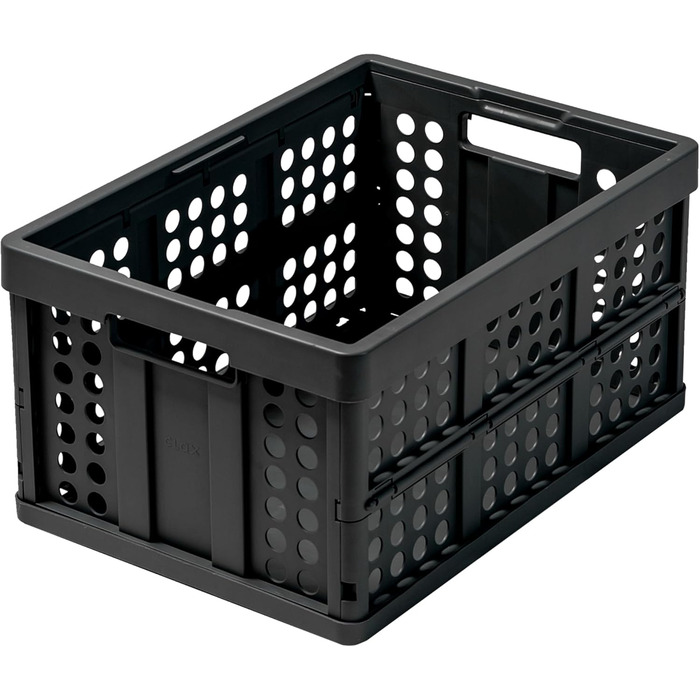 Clax® Faltbox | Basket | Box | black