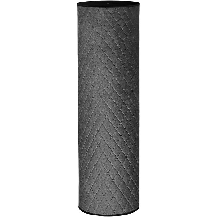 Акустична пастка для низьких частот Bass Trap Premium 100x30 см, поглинач звуку (білий, графіт під шкіру, чорна кришка)