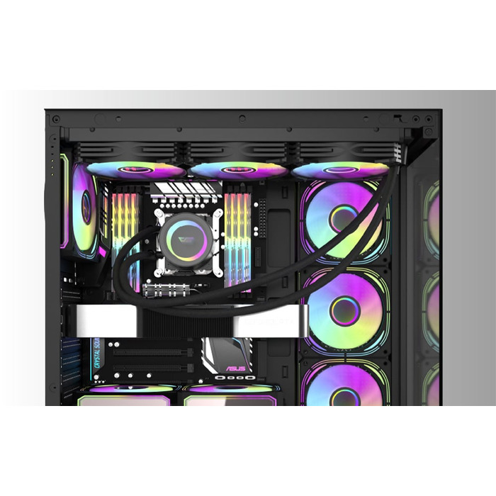 Корпус DarkFlash DS900W Midi Tower, чорний