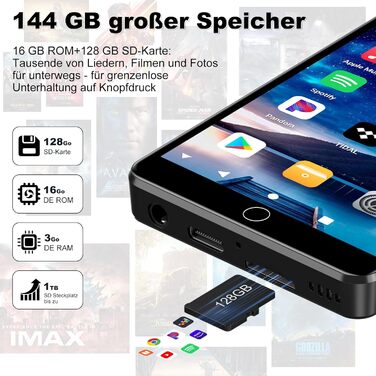 MP3 плеєр Spotify з WiFi та Bluetooth, Android MP4 плеєр для дітей 4.02