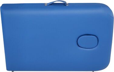 Мобільний масажний стіл Beltom® Basic 2 зони 185 x 60 см - блакитний