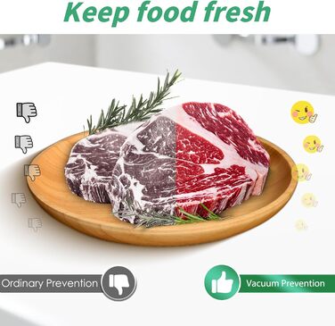 Вакуумний пакувальник 6-в-1 для продуктів харчування, сухий/вологий режим, пристрій для запечатування з вакуумними пакетами