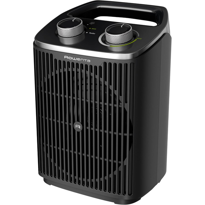 Обігрівач Rowenta Instant Comfort Compact 2000: компактний, з термостатом, 2 режими, 30 м², чорний