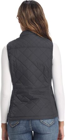 Жіноча легка куртка Longking з блискавкою, вологовідштовхуюча, для активного відпочинку (S, темно-сірий)