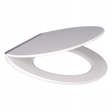 Сидіння для унітаза Rodeno Duroplast White Star, білий duroplast