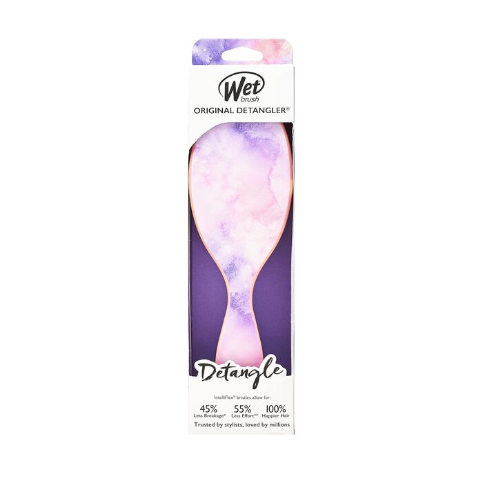 WetBrush Original Detangler – щітка для волосся з м'якими Intelliflex-щетінками, розплутує без пошкоджень, для всіх типів волосся, колекція Color Wash, 1 шт.