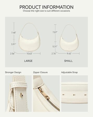 Сумка жіноча BOSTANTEN велика шопер з PU шкіри, елегантна сумка через плече, Hobo Bag чорна (1-3320-бежева)