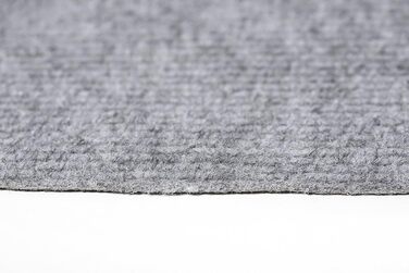 Сходинкові килимки Andiamo Paris - набір 15 шт. - самоклеючі килимки для сходів, сірі, 23 x 65 см - захист від подряпин та зносу