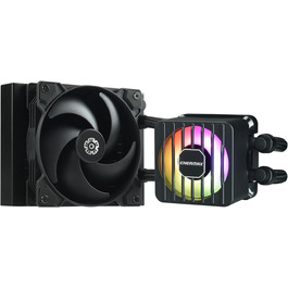 Система водяного охолодження ENERMAX LIQMAXFLO SR 240mm (LGA 1700, 1200, AM5, AM4) з RGB підсвічуванням та помпою Xtreme Dual Chamber PWM