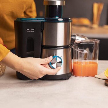 Блендер Cecotec Juice&Fresh 400 Titan White: потужний, з титановим покриттям, 20000 об/хв