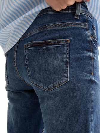 Джинси жіночі TOM TAILOR Alexa Straight 30W/30L, Mid Stone Wash - Оригінальний денім