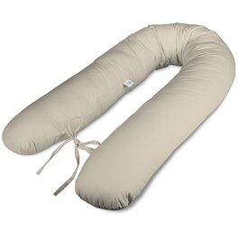 Подушка для вагітних Stillkissen XL, 180 см, ручної роботи, 100% сертифікована бавовна, подушка для годування та сну на боці, ekmTRADE