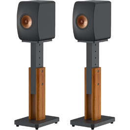 Регульовані підставки для акустики KEF LS50 Meta/Wireless II - Пара, дерев'яний масив, міцна конструкція (до 23 кг)